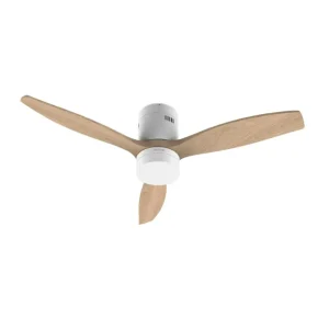 Ventilateur de plafond 52 pouces WiFi LED 6 vitesses mode été et hiver Cecotec
