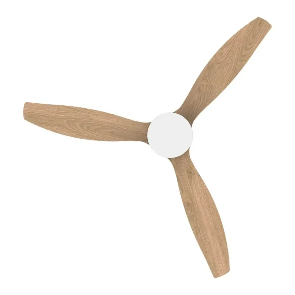 Ventilateur de plafond 52 pouces WiFi LED 6 vitesses mode été et hiver Cecotec