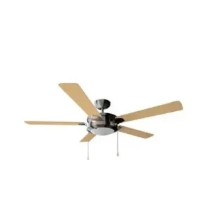 Ventilateur plafond réversible 60 W 132 cm couleur bois Energysilence Aero 540 Cecotec
