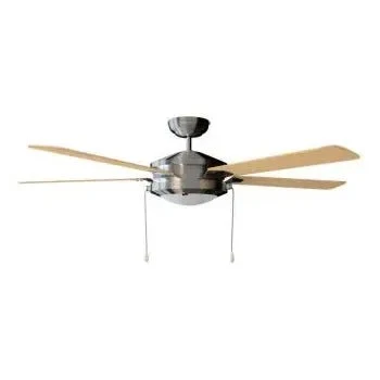 Ventilateur plafond réversible 60 W 132 cm couleur bois Energysilence Aero 540 Cecotec