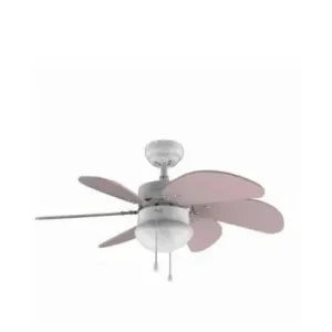 ventilateur de plafond réversible 50 W 92 cm blanc et lilas energysilence aero 3600 cecotec