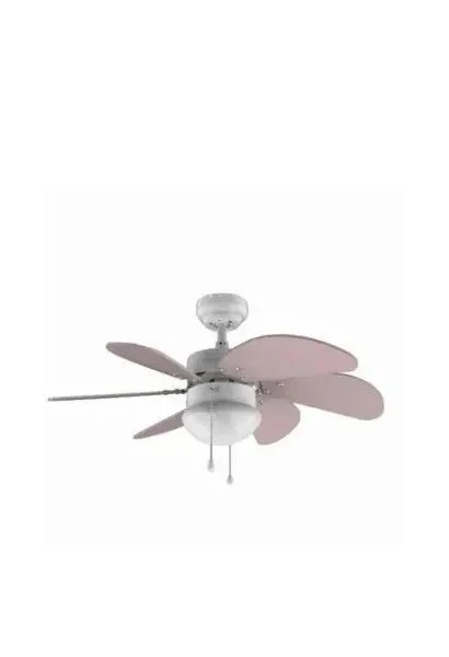 ventilateur de plafond réversible 50 W 92 cm blanc et lilas energysilence aero 3600 cecotec