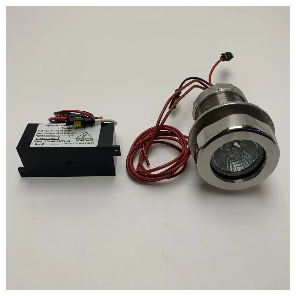 Vetus USP1220X lampe sous-marine 12V Xenon acier inoxydable