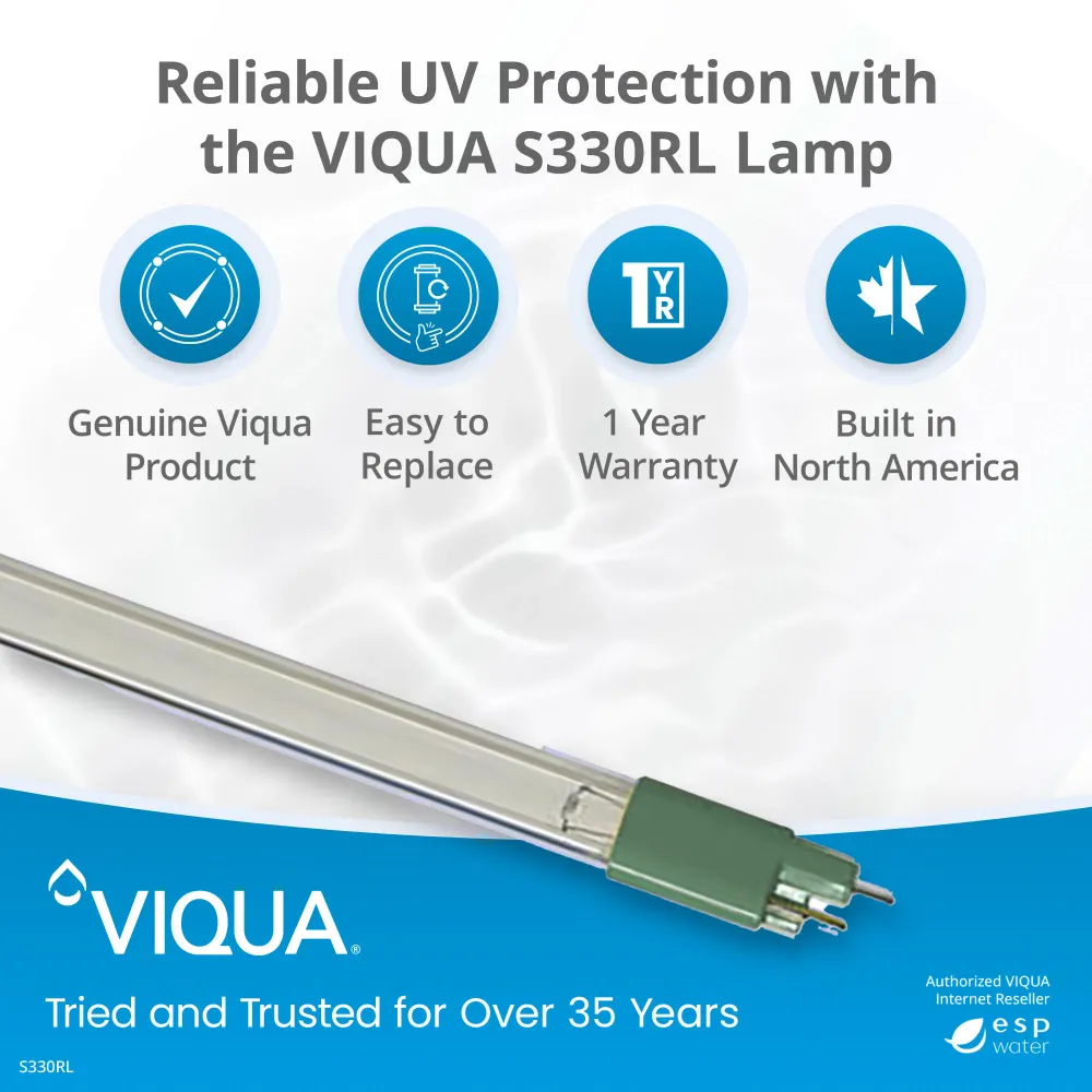 Lampe UV VIQUA S36RL pour S12Q, S12Q-PA, S12Q-Gold, SSM-39