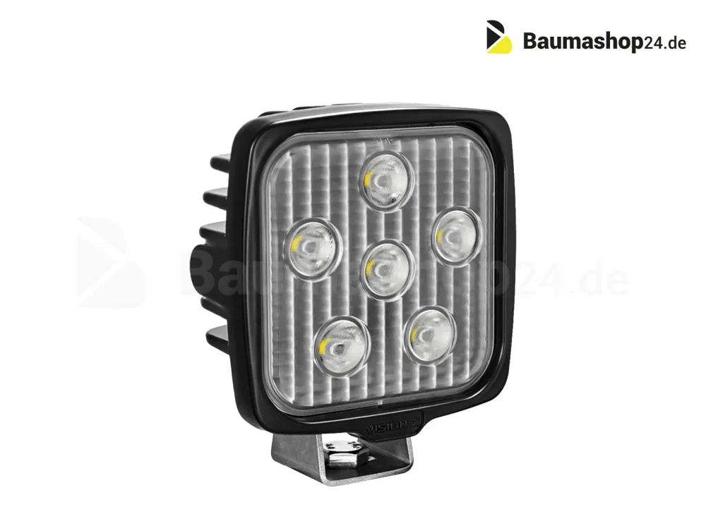 Vision X LED 3168 Lumen Square Housing 6 LED VLS050640 Light Duty VL Series
