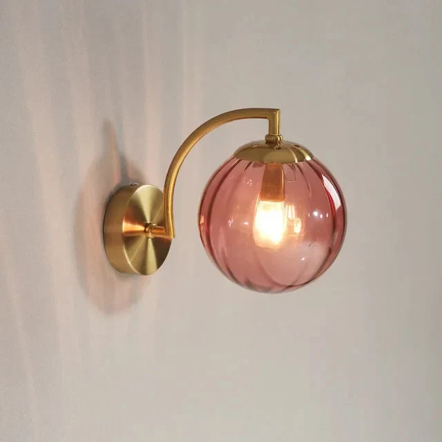 ÉclatLum - Lampe Murale en Verre Moderne pour Ambiance Élégante Vivre Décor