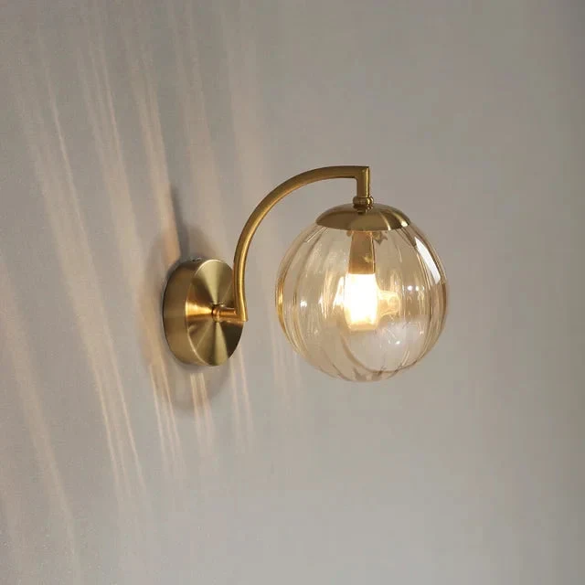 ÉclatLum - Lampe Murale en Verre Moderne pour Ambiance Élégante Vivre Décor