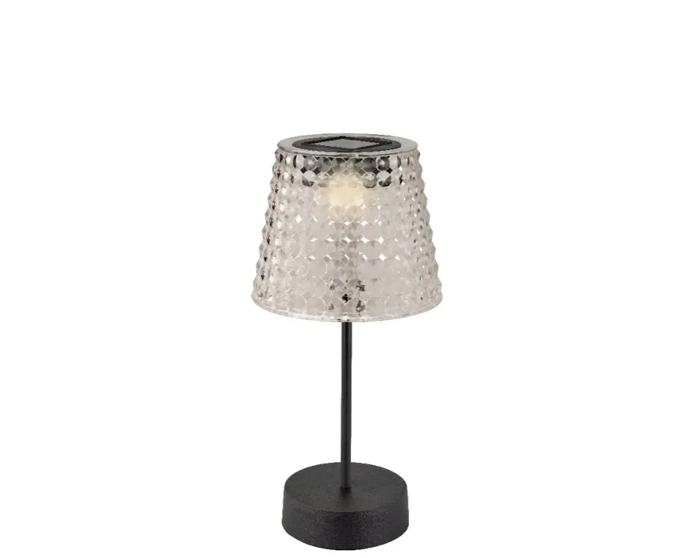 LumièreEco - Lampe de Table Solaire Intérieur/Extérieur avec Design Moderne Vivre Décor