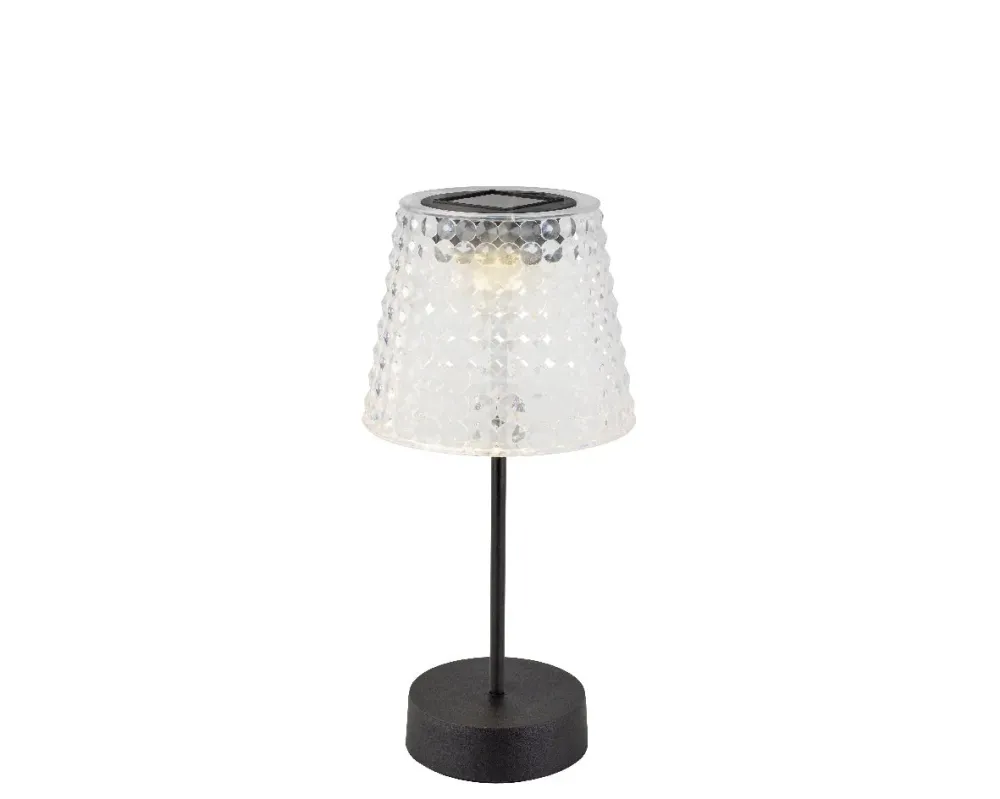 LumièreEco - Lampe de Table Solaire Intérieur/Extérieur avec Design Moderne Vivre Décor