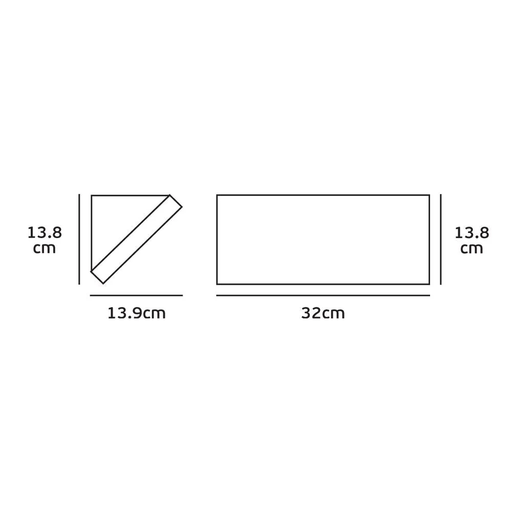 Applique murale extérieure VK Leading Light LED, W 32 cm