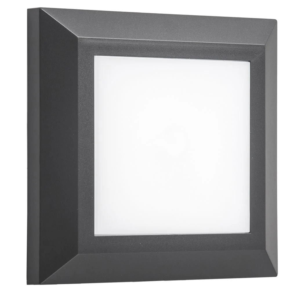 Applique murale extérieure VK Leading Light LED, W 12,5 cm Grey