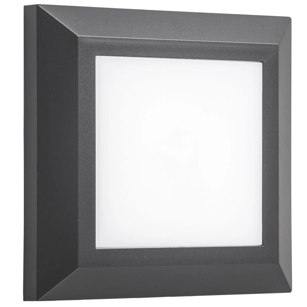 Applique murale extérieure VK Leading Light LED, W 12,5 cm Grey