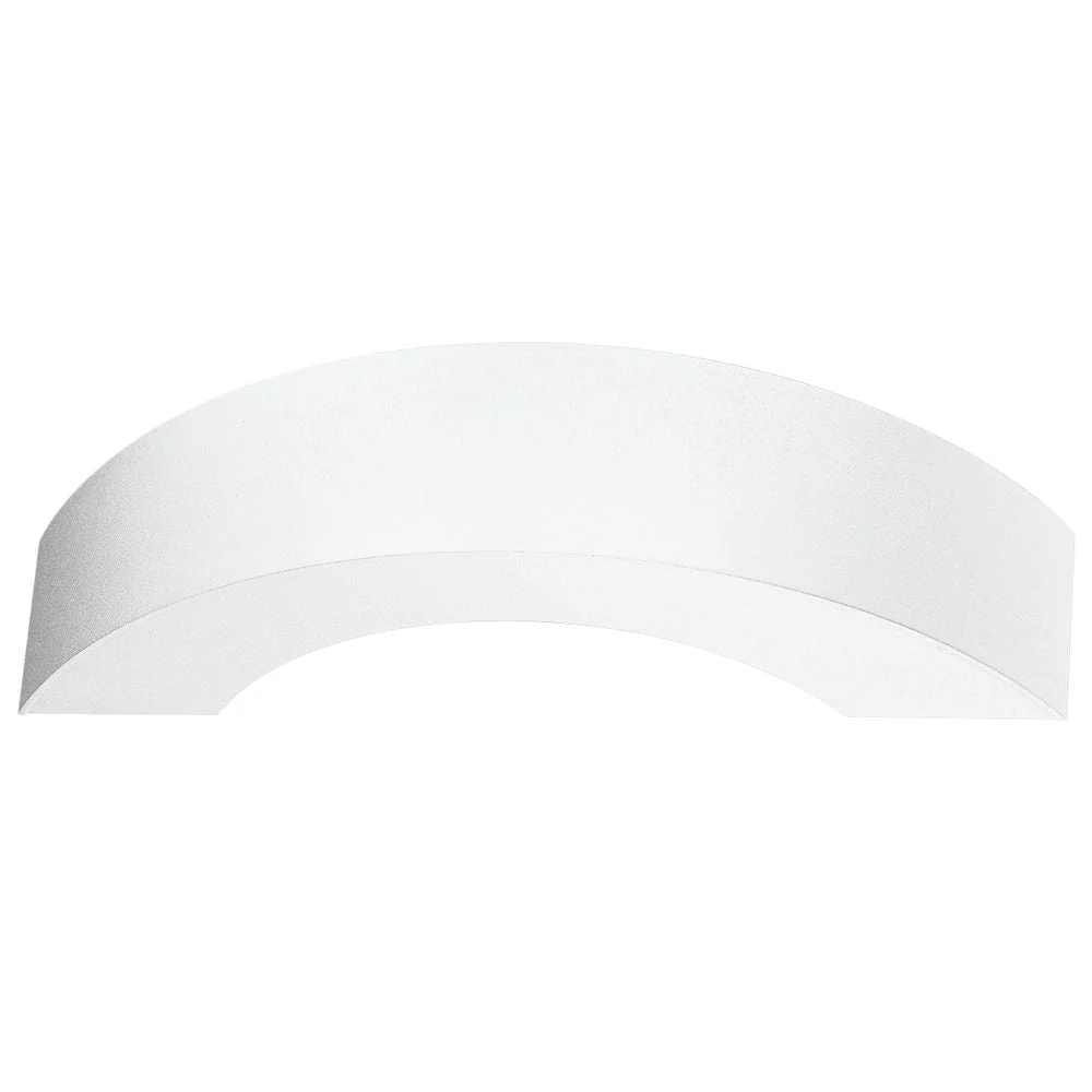 Applique murale extérieure VK Leading Light LED, largeur 36 cm, blanc/anthracite White