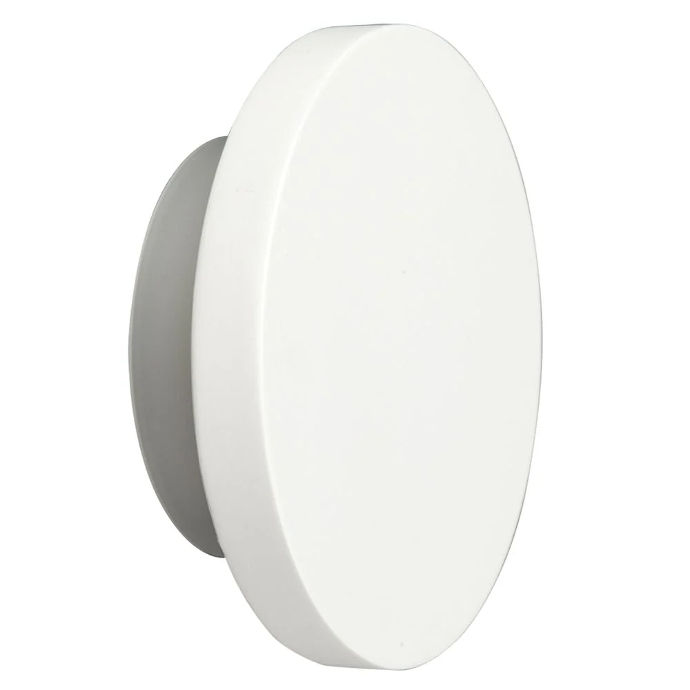 Applique murale Washer VK Leading Light LED, diamètre 25 cm, blanche