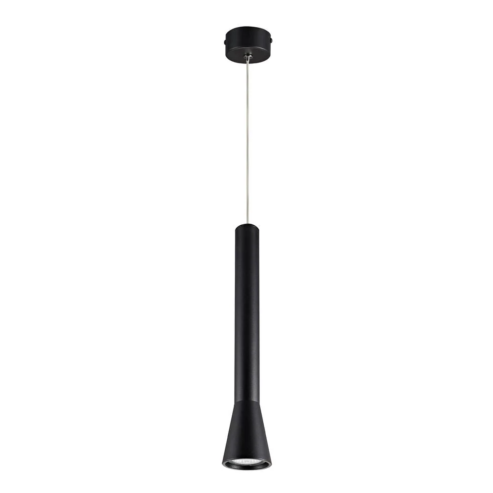 Plafonnier suspendu VK Leading Light GU10, diamètre 6 cm, blanc/noir White