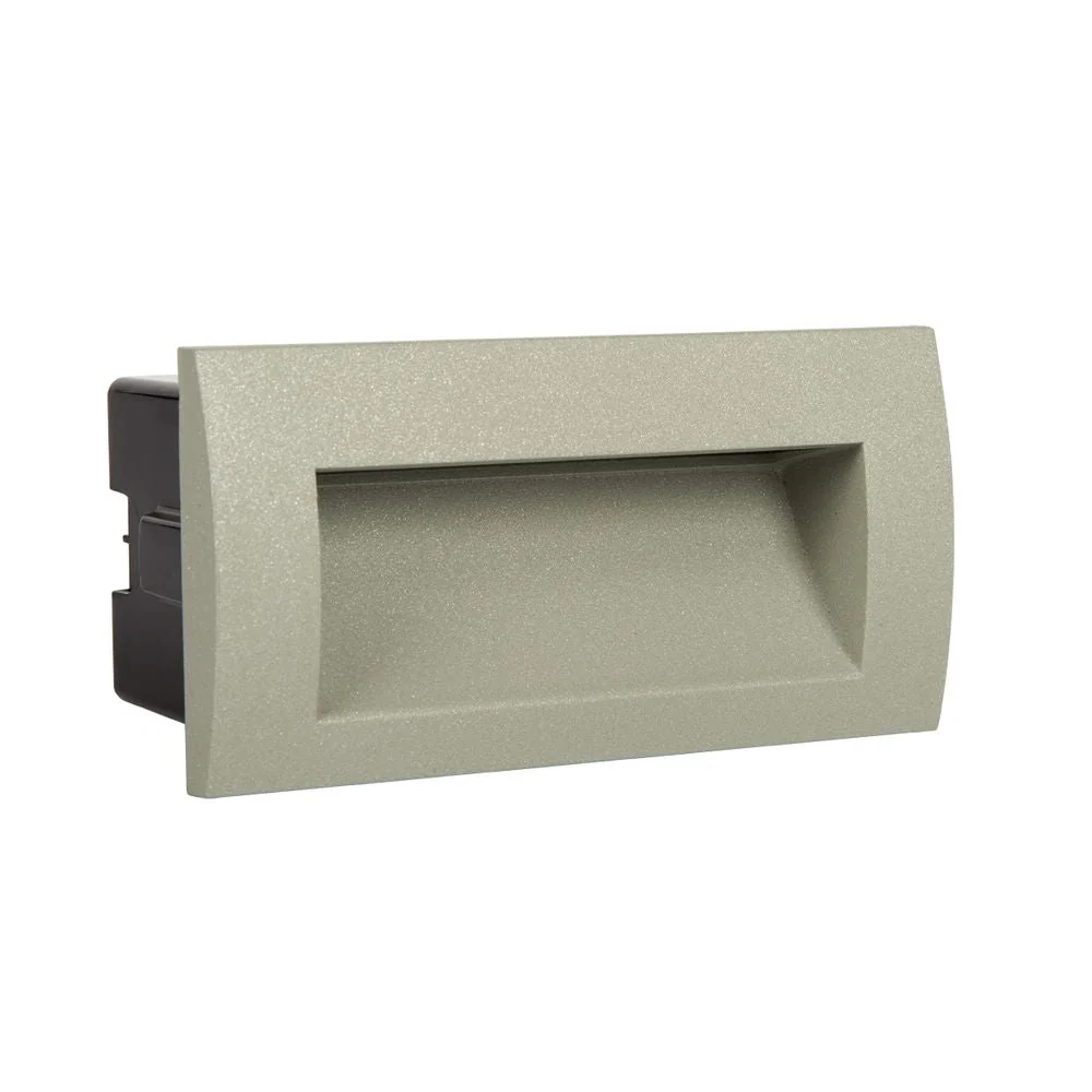 Spot encastré mural extérieur VK Leading Light LED, W 14 cm Anthracite