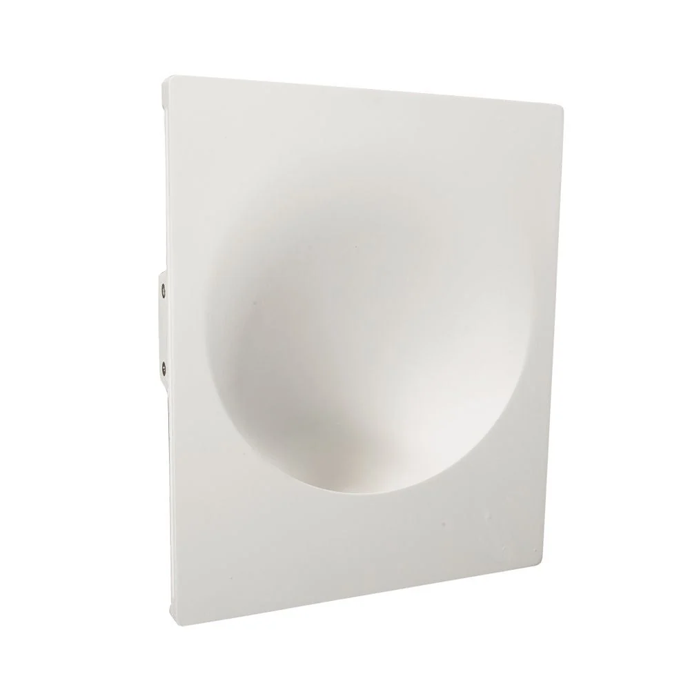 Spot encastré mural VK Leading Light GU10, blanc, H 35 cm