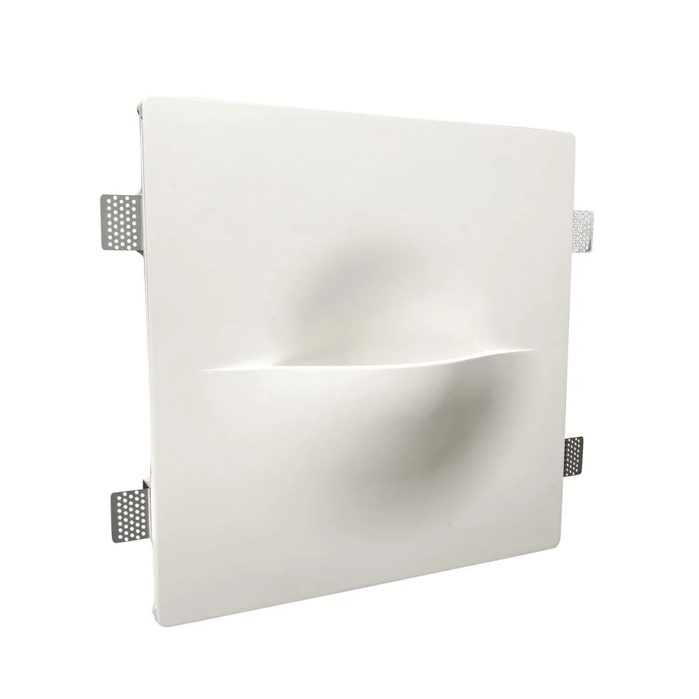 Spot encastré mural VK Leading Light G9, largeur 40 cm, blanc