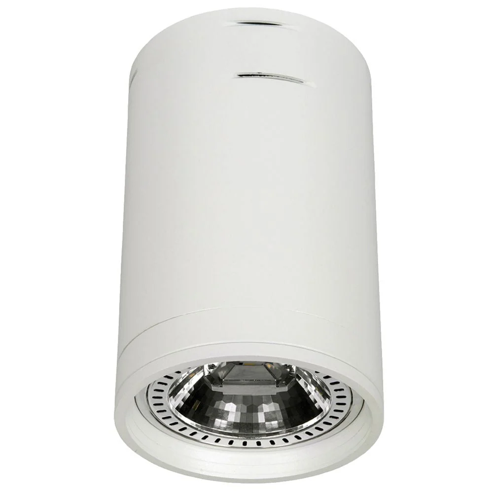 Spot de plafond VK Leading Light GU10 / ES111, H 13,5-19 cm White