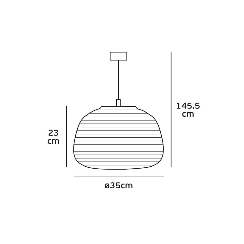 Suspension VK Leading Light E27, D 35 cm