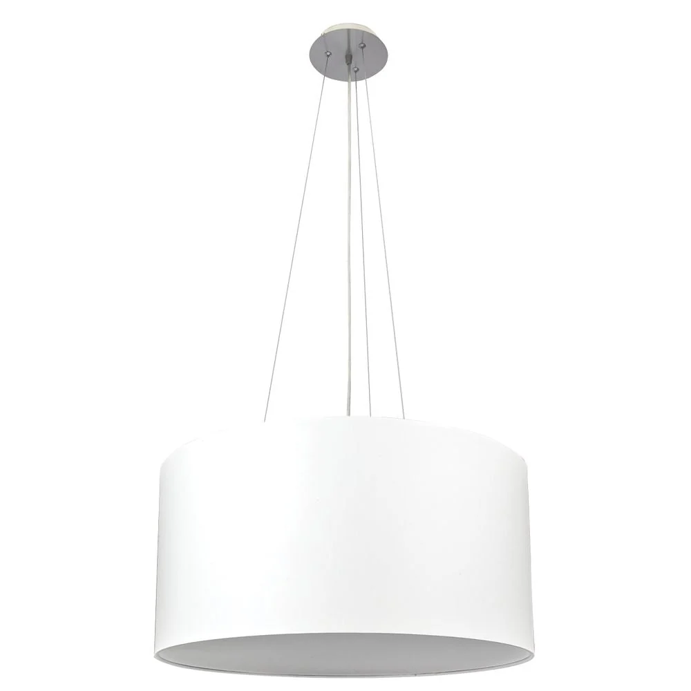 Suspension VK Leading Light E27, diamètre 60 cm, blanche