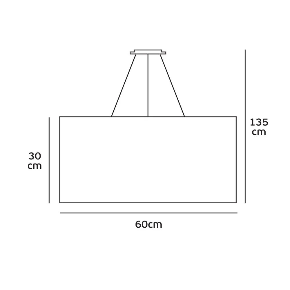 Suspension VK Leading Light E27, diamètre 60 cm, blanche