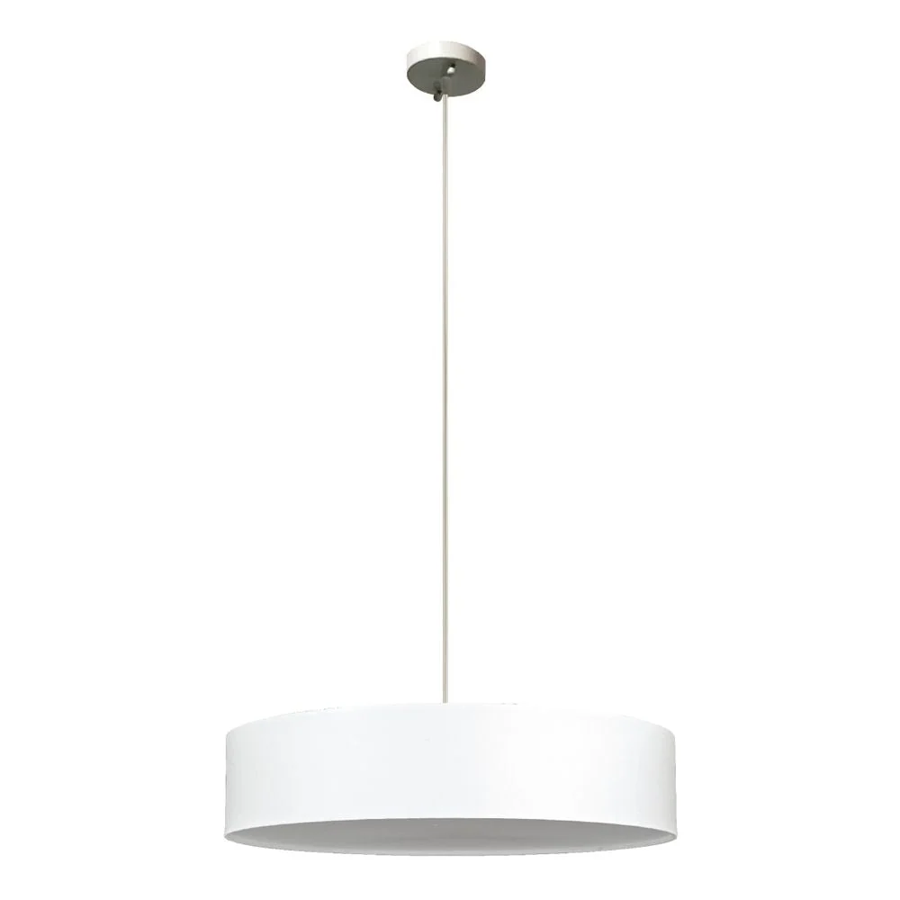 Suspension VK Leading Light E27, diamètre 50 cm, blanche