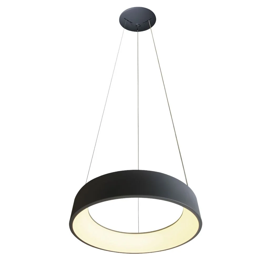 Suspension VK Leading Light LED, diamètre 45-60 cm, blanc/anthracite White