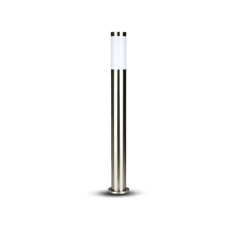 Borne de Jardin Acier Inoxydable 80cm IP44 pour Ampoule E27 VTAC
