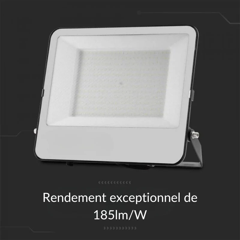 Projecteur LED Gris 50W 185lm/W VTAC