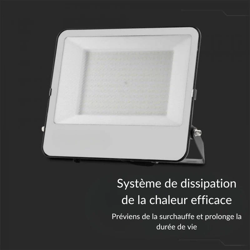 Projecteur LED Gris 50W 185lm/W VTAC