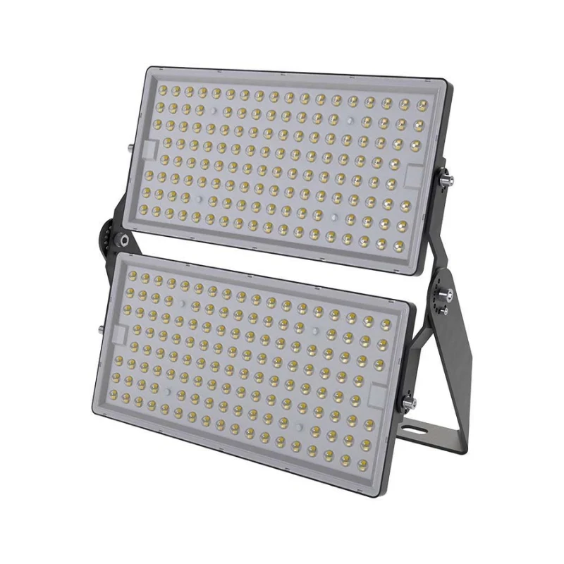 Projecteur LED Puissant 500W 135 lm/W IP65 Noir Orientable - Cable 1m Vtac