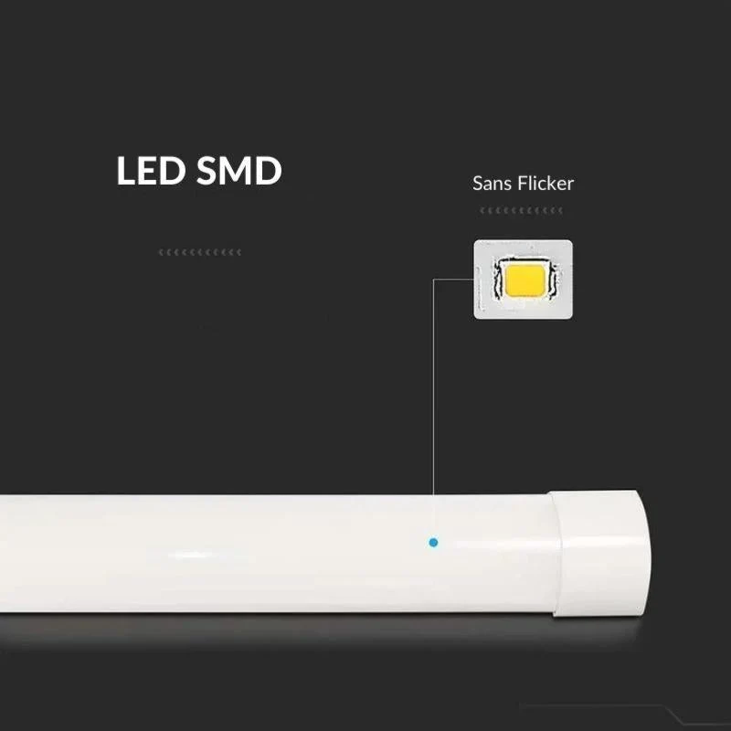 Réglette LED 150cm 38W Haut Rendement 155lm/W Garantie 5 ans VTAC