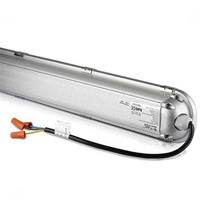 Réglette LED Étanche 120cm 60W Haut rendement 120lm/W LED Samsung (Pack de 6) VTAC