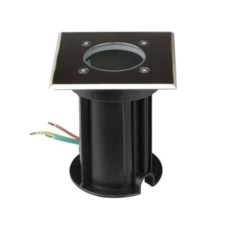 Spot LED Extérieur Encastrable Carré IP65 pour Ampoule GU10 VTAC