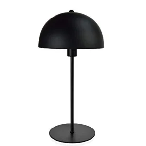 Lampe à Poser Champignon Métal Noir Wadiga