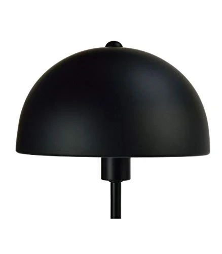Lampe à Poser Champignon Métal Noir Wadiga