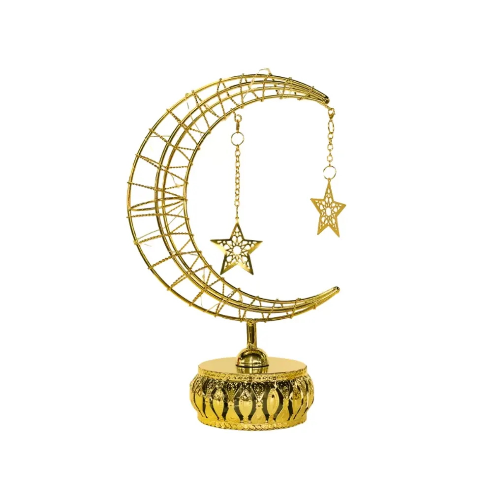 Lampe de Table LED Métal 31x9 cm - Lune & Etoile Wlidaty Home