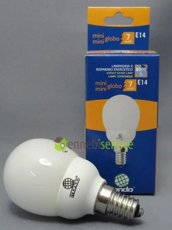 World Savings Mini Mini Globo Light Light E14 7W