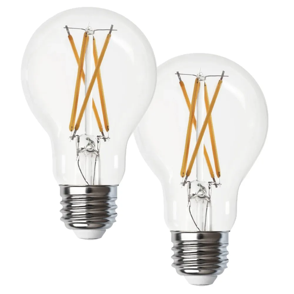 Xtricity - Ensemble de 2 Ampoules DEL à Économie d'énergie, Gradable, 9W, Type , 5000K Lumière du Jour