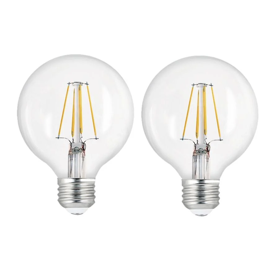 Xtricity - Ensemble de 2 Ampoules DEL Gradables à économie d'énergie, 5W, Culot E26, 3000K Blanc Doux