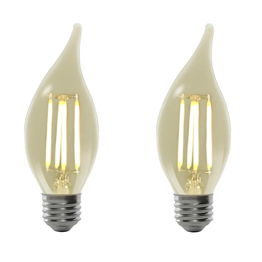 Xtricity - Ensemble de 2 Ampoules DEL Style à l'ancienne, 5.5W, Culot E26, 2200K Blanc Doux
