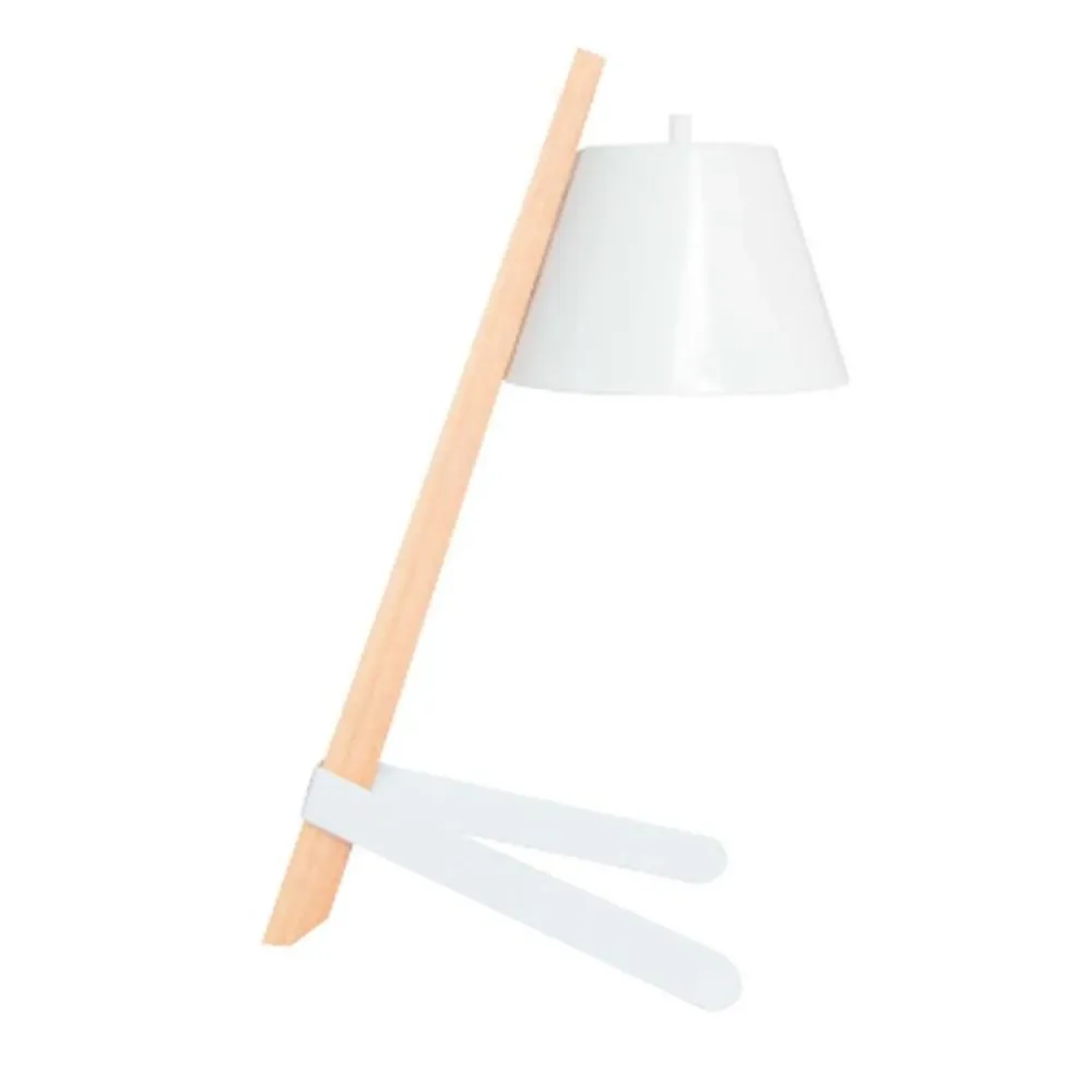 Xtricity - Lampe de Table Moderne, 9.84'' x 18.5'', De la Collection Taylor, Blanc