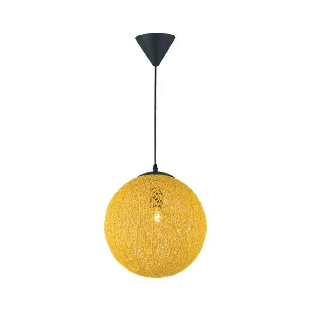 Xtricity - Luminaire Suspendu, Largeur de 11.81'', De la Collection Grant, Jaune