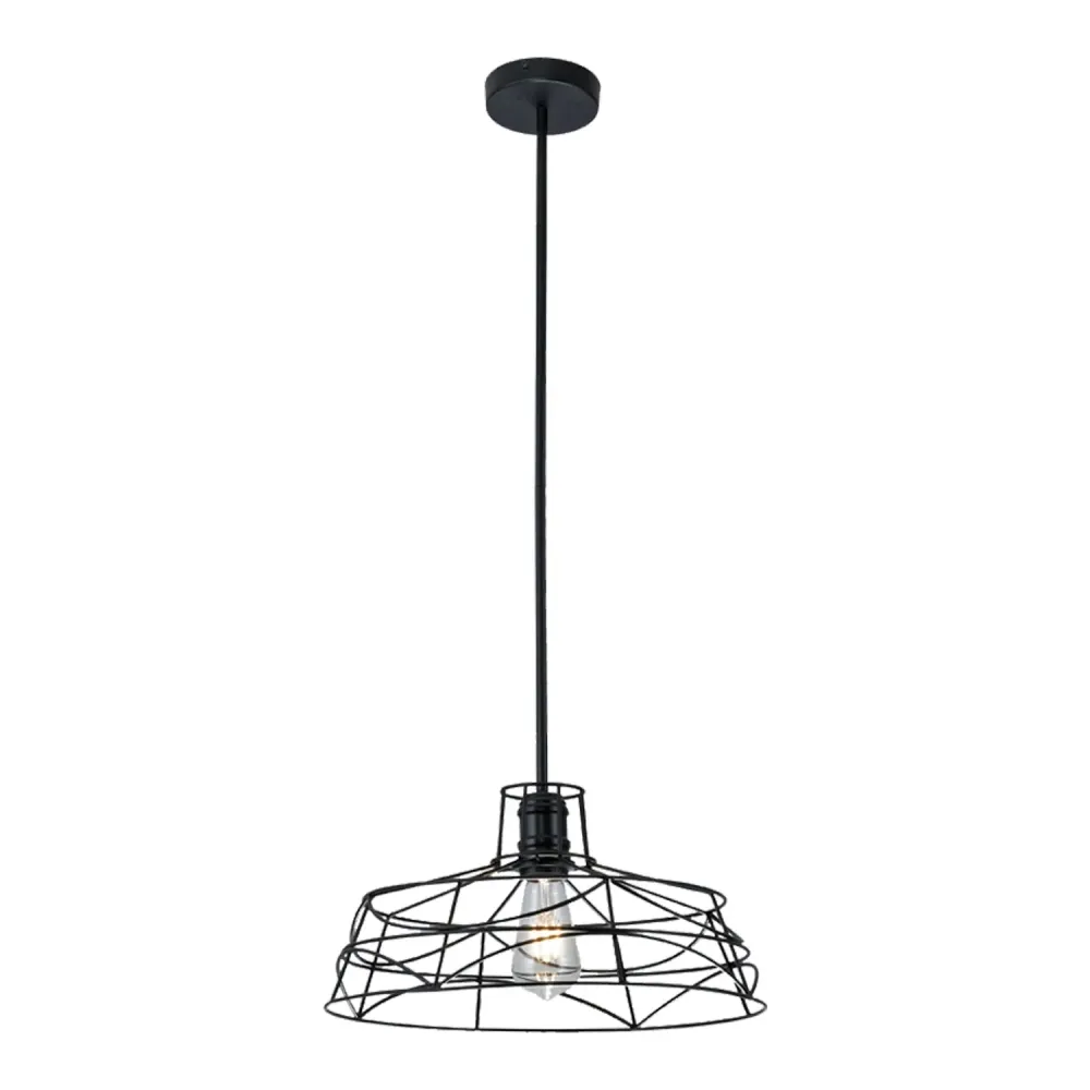 Xtricity - Luminaire Suspendu, Largeur de 15.7'', De la Collection Veronica, Noir