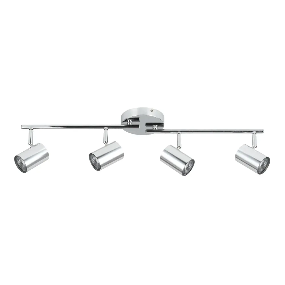 Xtricity - Plafonnier à 4 Têtes, Largeur de 24.64'', De la Collection Westminster, Chrome