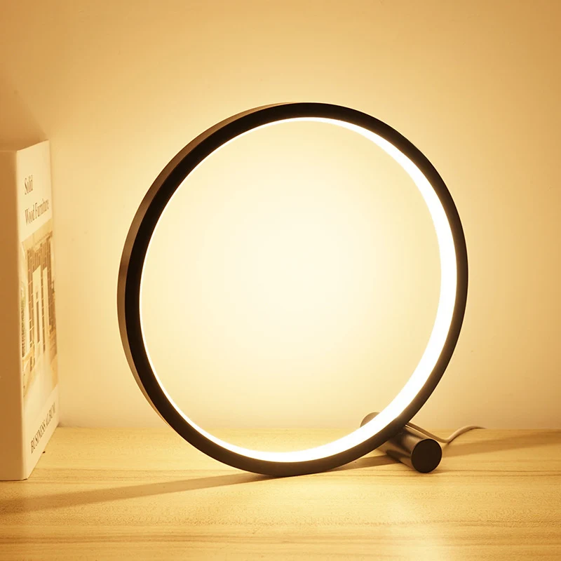 Lampe de Table LED Circulaire 25CM yarabox