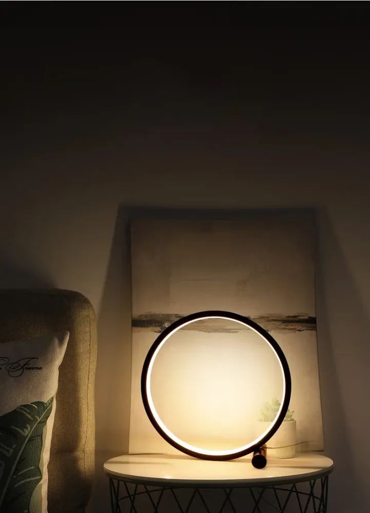 Lampe de Table LED Circulaire 25CM yarabox