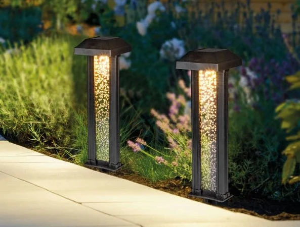 Lot de 2 Lampes Solaires à led pour éclairage de jardin - Livraison offerte Zantrada