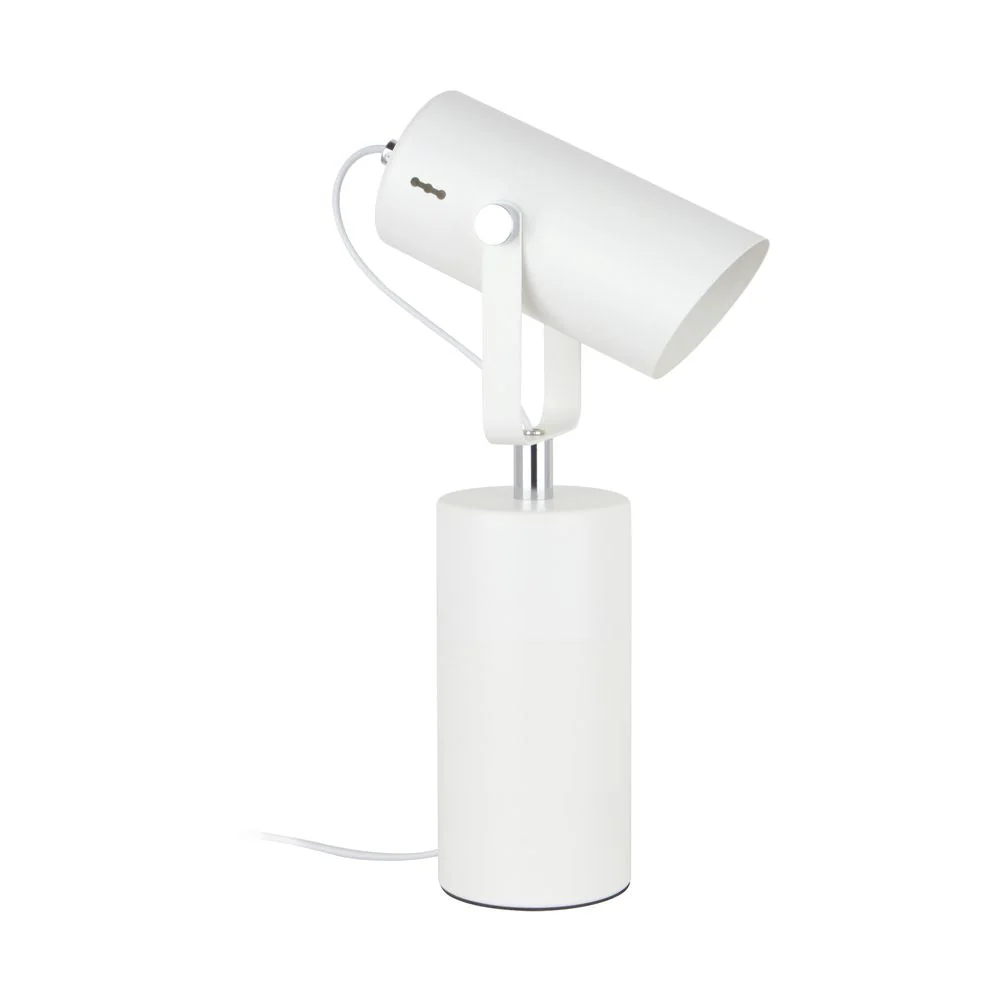 Lampe de lecture Zumaline Resi 1L, douille E27, métal, hauteur 40 cm Black